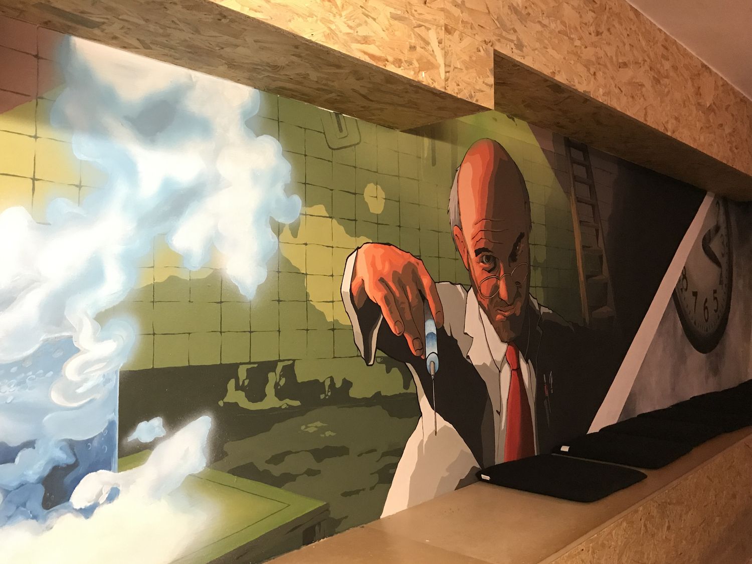 Szabaduló szoba (Locked room) - HOEK Murals 3